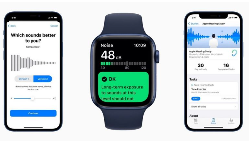 苹果为其“听力研究”提供新数据