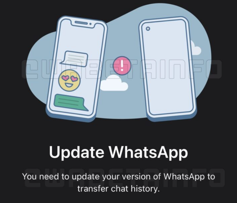 WhatsApp正在测试iOS和Android之间的聊天记录迁移